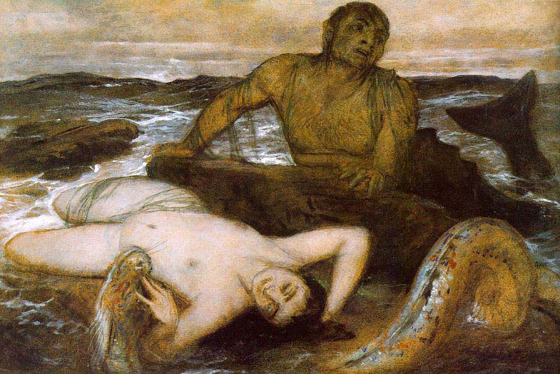 Triton and Nereite two